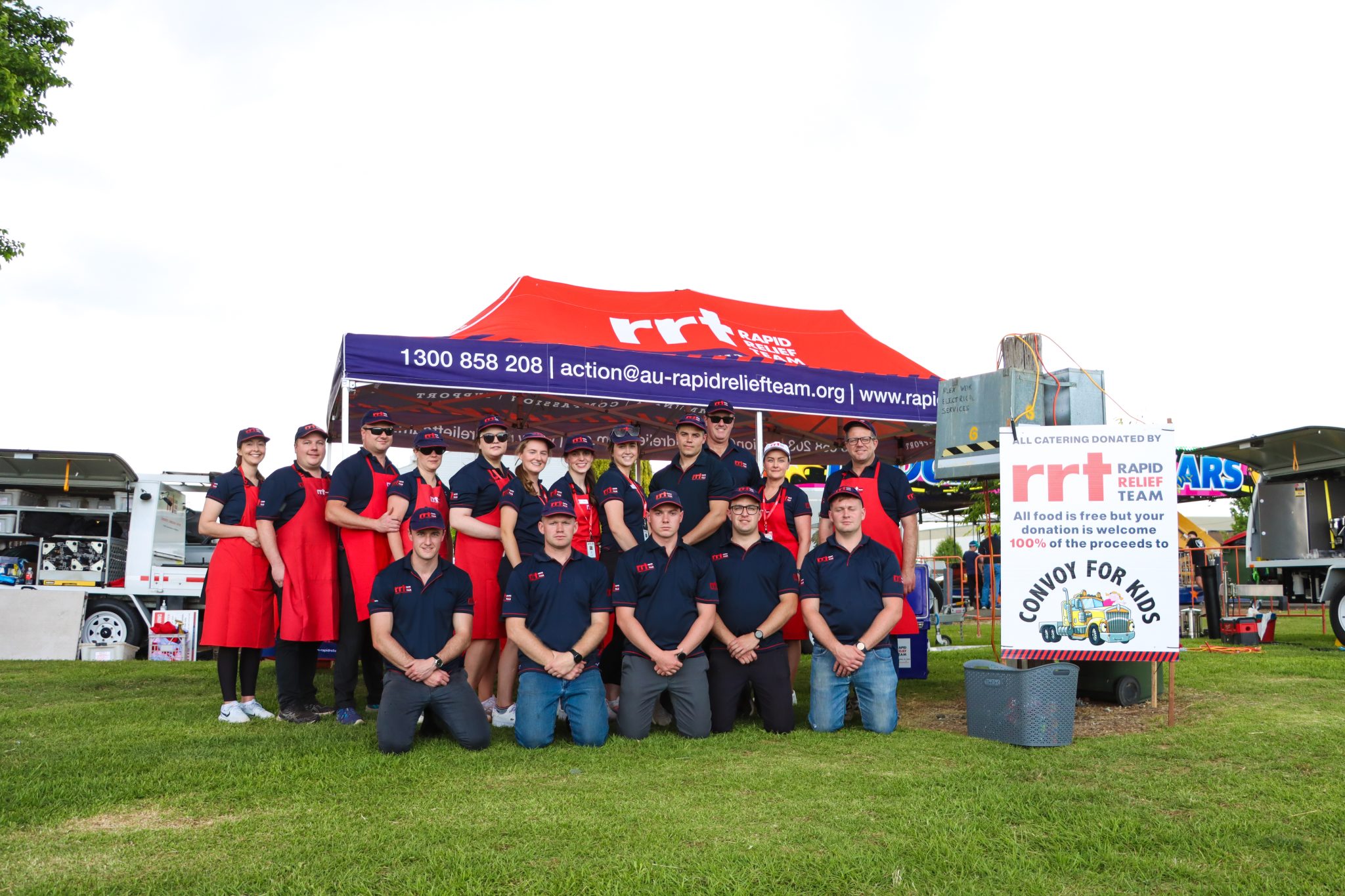 RRT Donates1,600 Meals to Raise Funds for Convoy for Kids